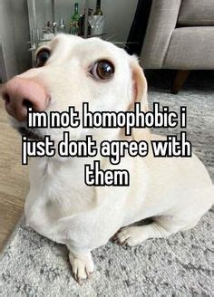 So why. . Homophobic dog template